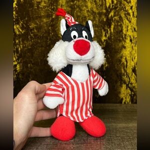 Vintage 1992 Warner Brothers Looney Tunes Sylvester McDonalds Plush